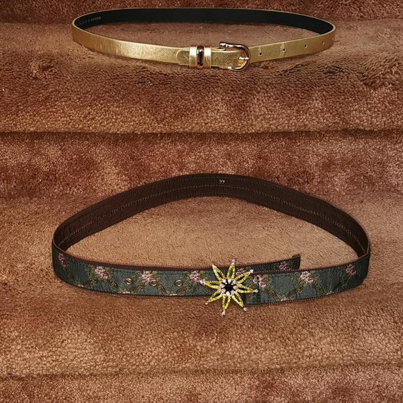 FABRIC embellished belt - Picture 1 of 2